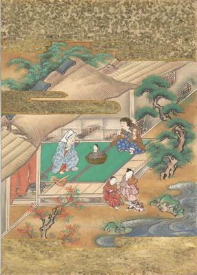  The Tale of the Bamboo Cutter Who Met the Moon Princess : A Celestial Journey Through Joseon Folklore!